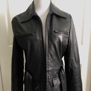 Express leather jacket